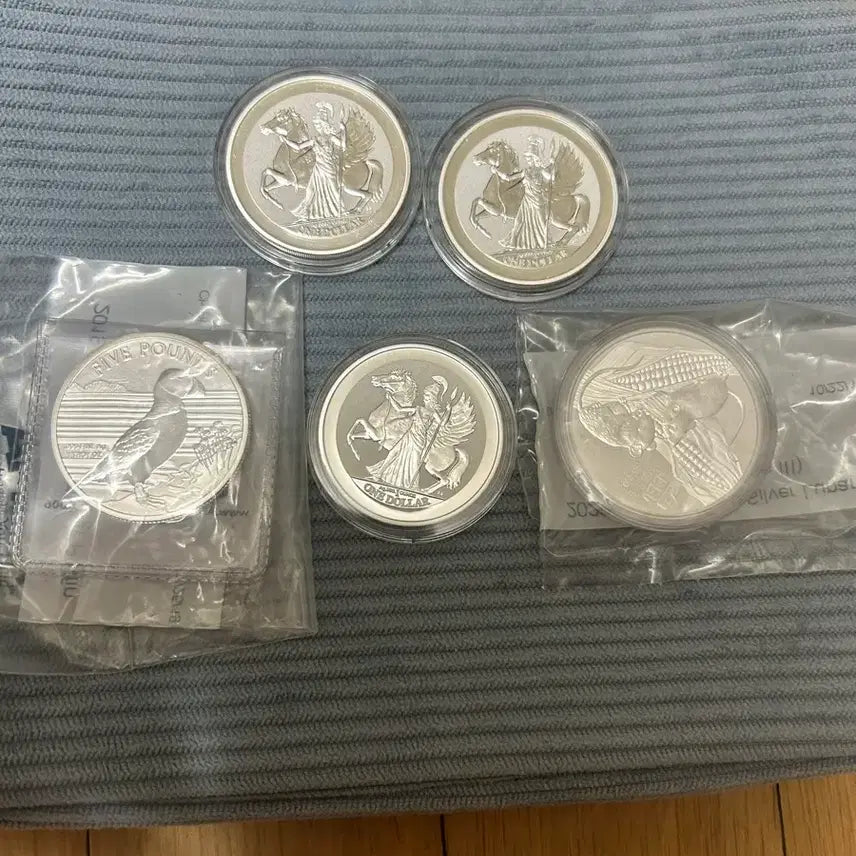 [BUNJANG] Silver Bullion Coins 5 x 1oz / 은화 실버 silver 1온스 5개