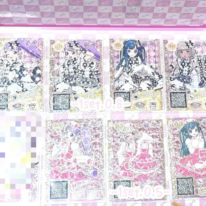 [BUNJANG] Pripara Non Sugar Triangle Pretty Ticket Paper Set / 프리파라 논슈거 트라이앵글 프리티켓 지류 판매