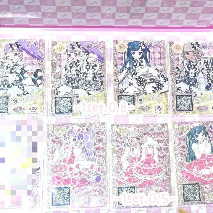 [BUNJANG] Pripara Non Sugar Triangle Pretty Ticket Paper Set / 프리파라 논슈거 트라이앵글 프리티켓 지류 판매