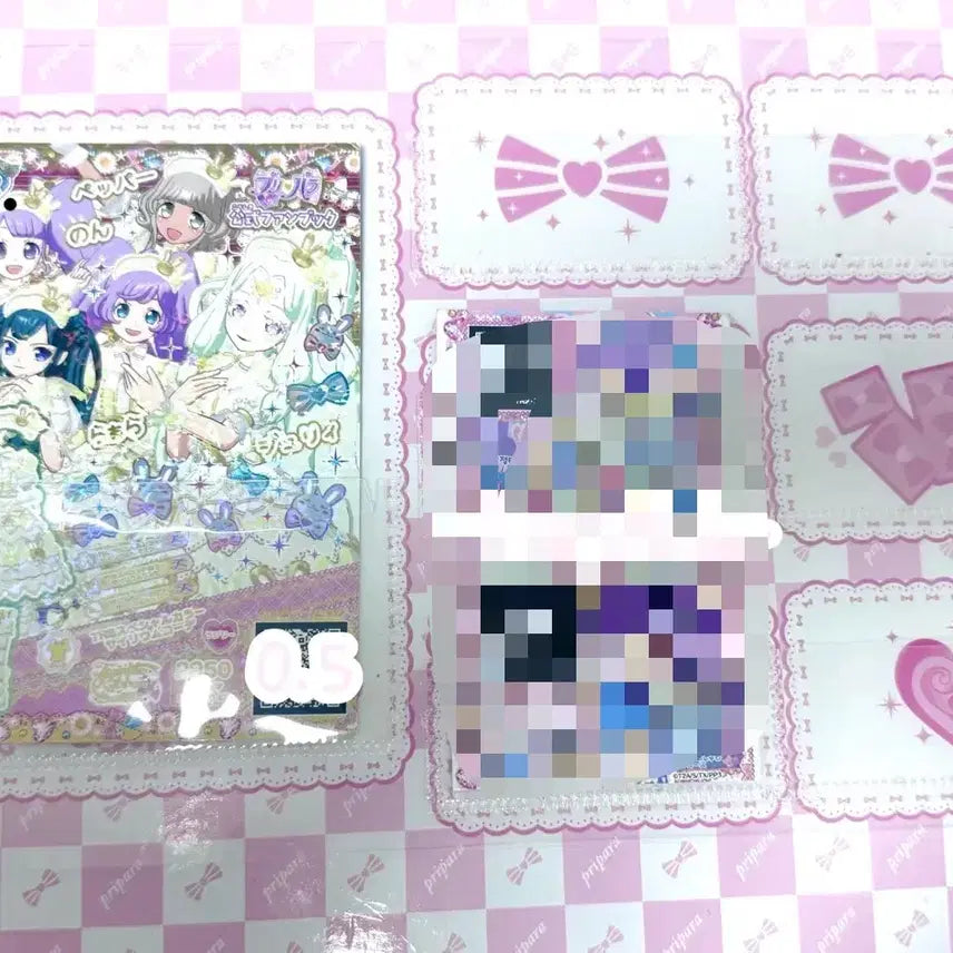[BUNJANG] Pripara Non Sugar Triangle Pretty Ticket Paper Set / 프리파라 논슈거 트라이앵글 프리티켓 지류 판매