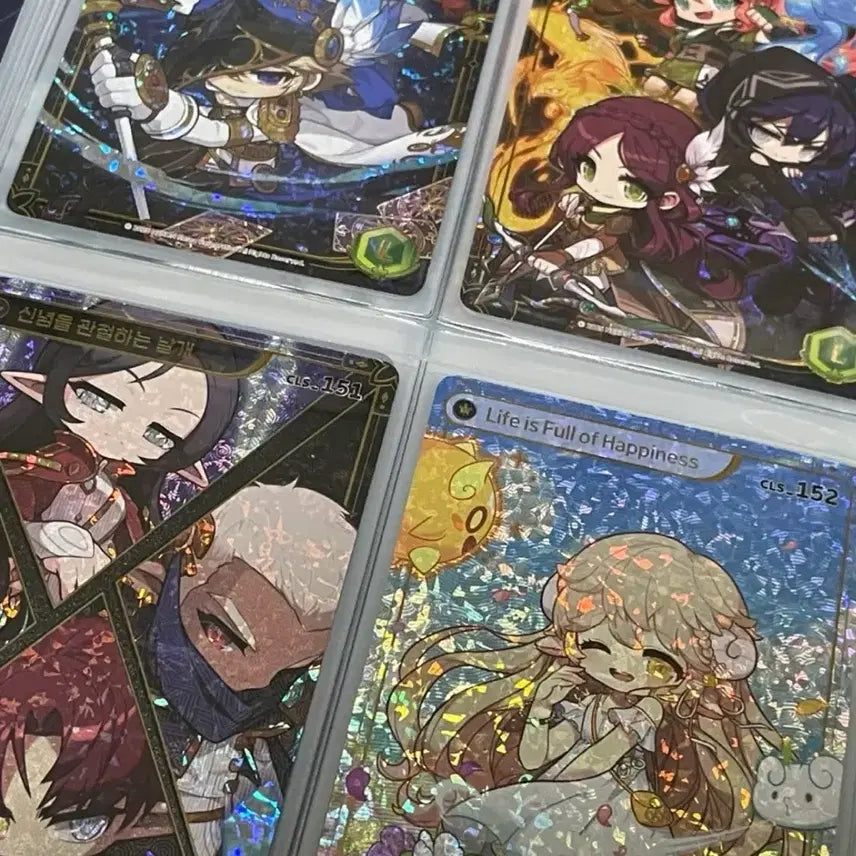 [BUNJANG] MapleStory Collection Card Full Collection / 메이플컬렉션카드 풀컬렉션