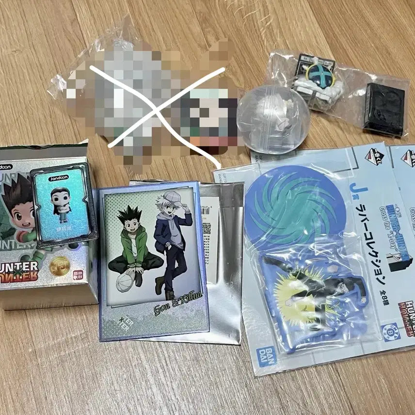 [BUNJANG] Hunter x Hunter Irregular Ball Gacha Bundle Set / 헌터헌터 쌀알 가챠 이르미 일괄 키르아