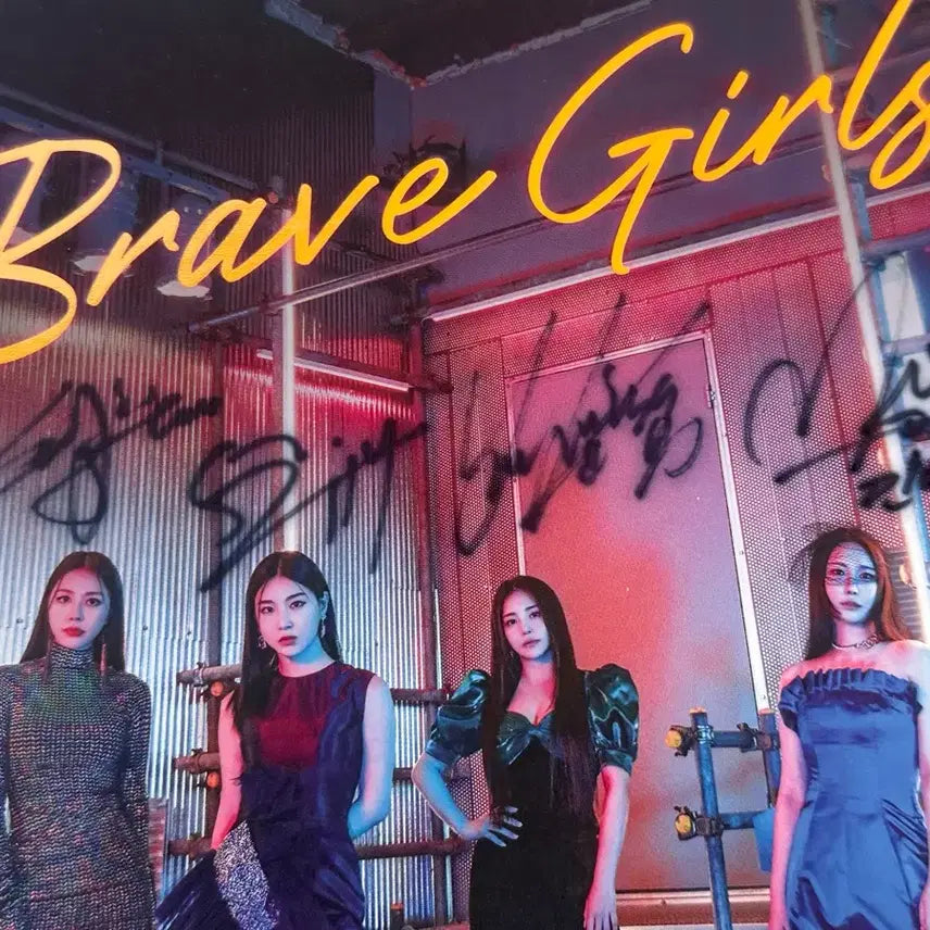 [BUNJANG] Brave Girls Signed Album / 브레이브걸스 Brave Girls 친필 싸인 앨범