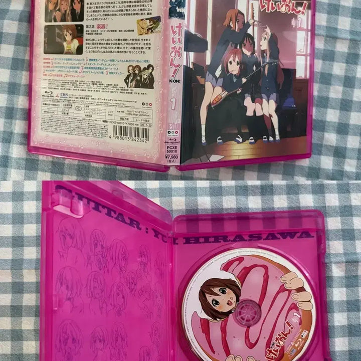[BUNJANG] K-ON! Season 1 Blu-ray/DVD Vol. 1-4 / 케이온! 블루레이 1-4권 1기 DVD/(특전x/마지막