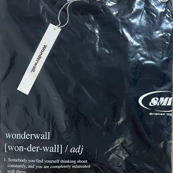 [BUNJANG] ATEEZ Wonderwall Sweatshirt Navy (Sealed) / (미개봉) 에이티즈 원더월 8M1T 맨투맨 네이비