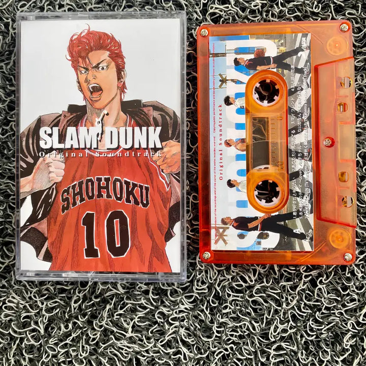 [BUNJANG] Slam Dunk Soundtrack &amp; BGM Cassette Tape / 슬램덩크 주제가 및 BGM 모음집 카세트 테이프
