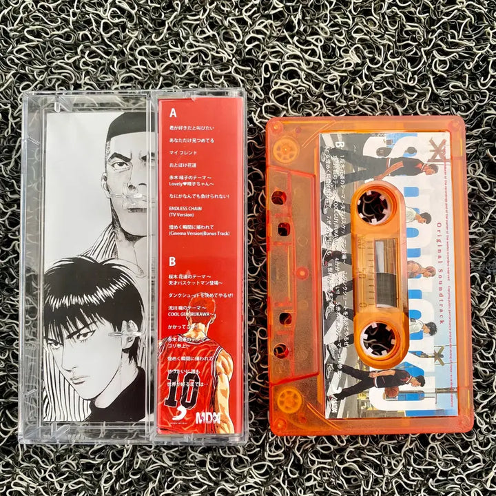 [BUNJANG] Slam Dunk Soundtrack &amp; BGM Cassette Tape / 슬램덩크 주제가 및 BGM 모음집 카세트 테이프
