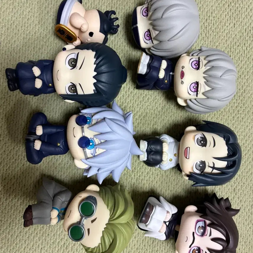 [BUNJANG] Jujutsu Kaisen Look-Up Figures Set / 주술회전 룩업 고죠,게토,나나미,토게,유타,쵸소우
