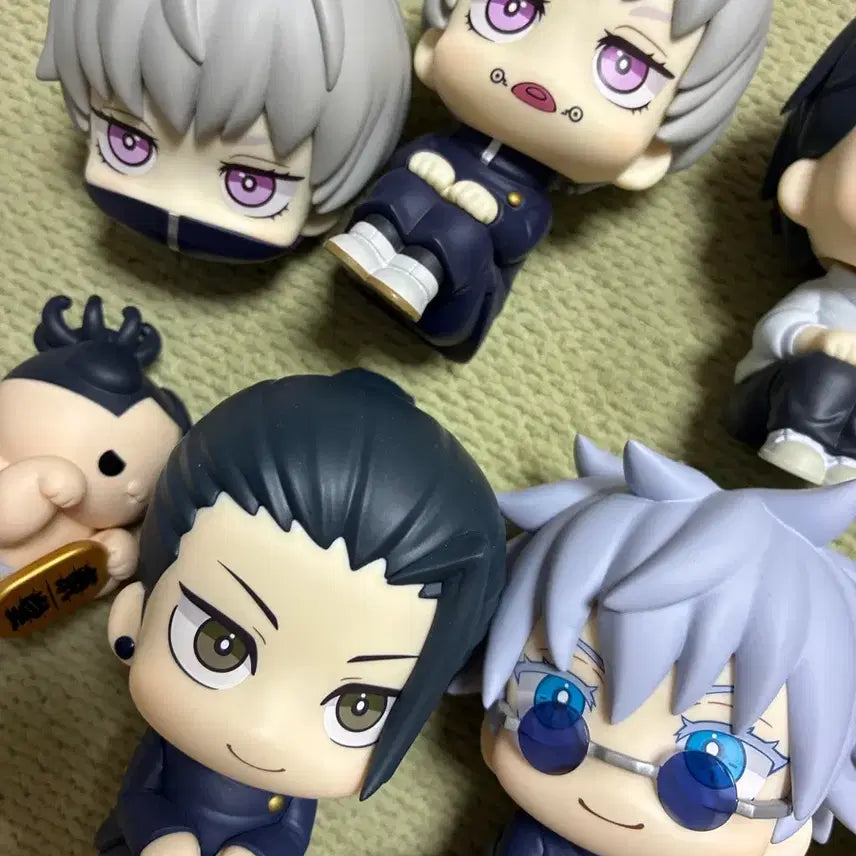 [BUNJANG] Jujutsu Kaisen Look-Up Figures Set / 주술회전 룩업 고죠,게토,나나미,토게,유타,쵸소우