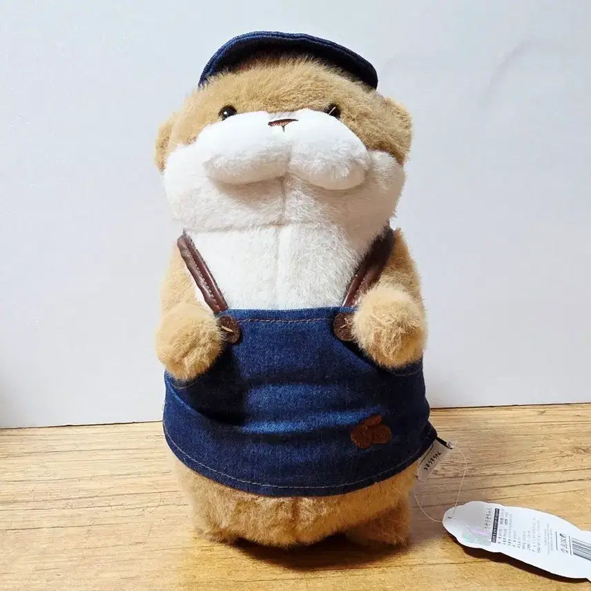 [BUNJANG] Barista Uso Uso-chan Brown 27cm Doll / 바리스타 우소우소짱 브라운 27cm 인형