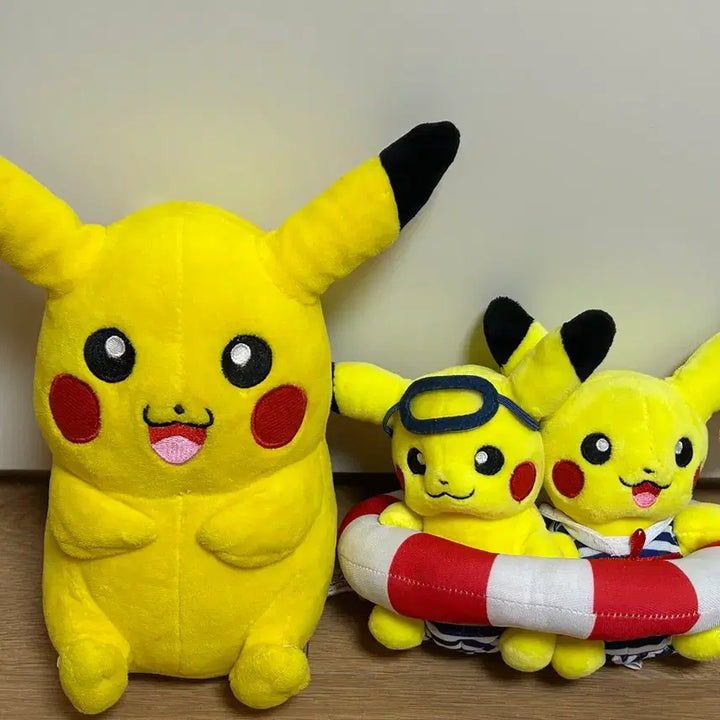 [BUNJANG] Pokemon Pikachu Classic Doll Set / 포켓몬 피카츄 고전 인형 세트