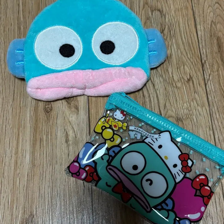 [BUNJANG] Sanrio Hangyodon Coin Pouch Set / 산리오 한교동 동전지갑 파우치 일괄