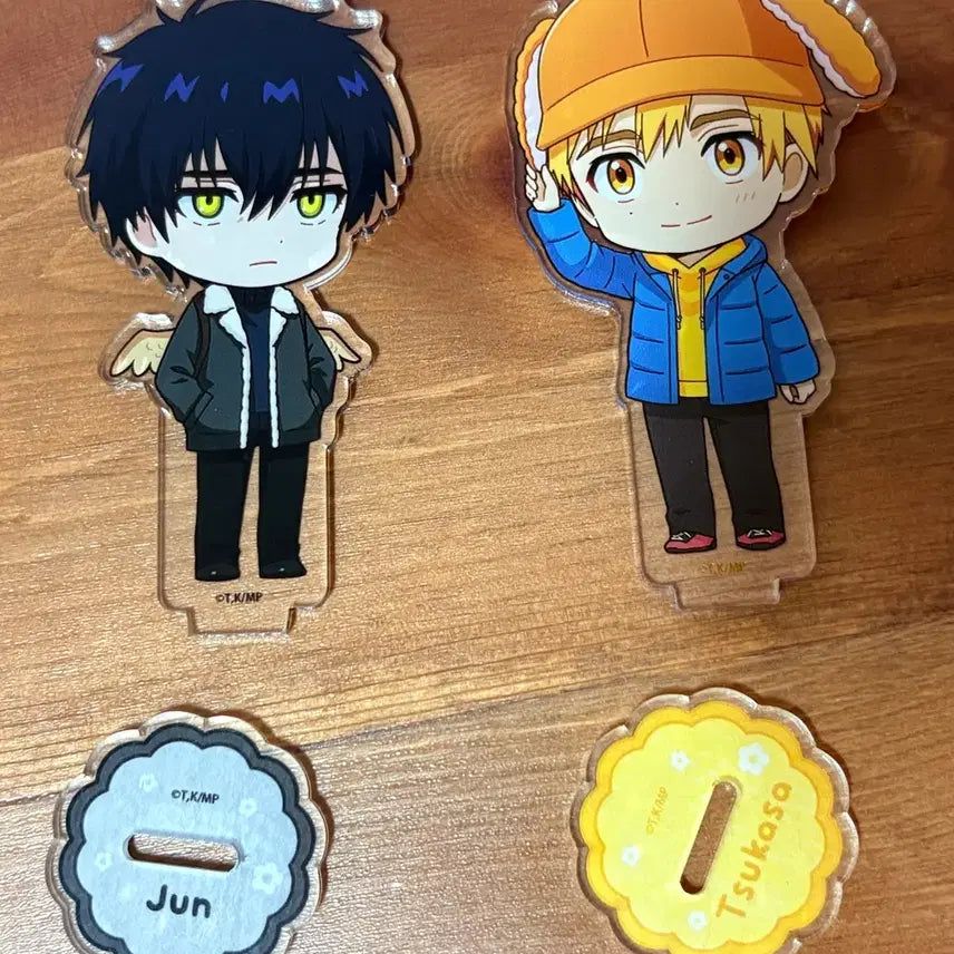 [BUNJANG] Tsukasa Akutsu Animal Acrylic Stand Set (2 pcs) / 메달리스트 요다카쥰 아케우라지 츠카사 애니멀 아크스타 아크릴스탠드 2개 일괄