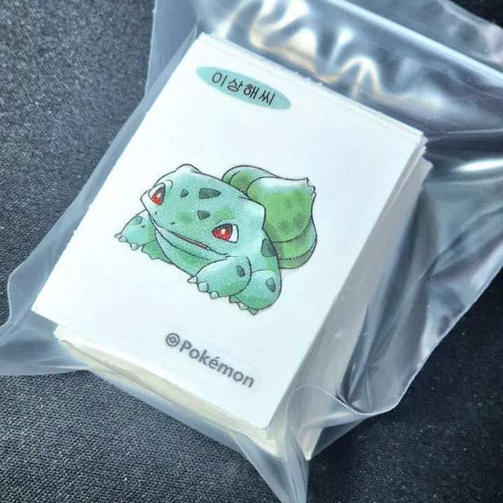 [BUNJANG] Pokemon 30th Anniversary Artwork Tteobuksil Set (49 Types) / 포켓몬스터 30주년 아트웍 띠부씰 49종 일괄 판매
