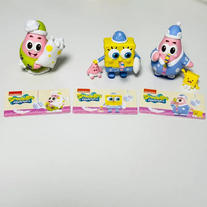 [BUNJANG] Pop Mart SpongeBob Pajama Party Figure Set (11 Types) / 팝마트 스폰지밥 피규어 11종 판매