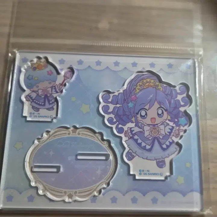 [BUNJANG] Magical DoReMi x Sanrio Acrylic Standee Bundle (Pine &amp; Rain Shade) / 신비한별의쌍둥이공주 산리오