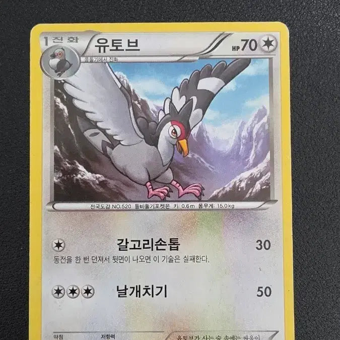[BUNJANG] Pokemon Card BW3 047/052 / 포켓몬 카드 유토브 bw3 047/052