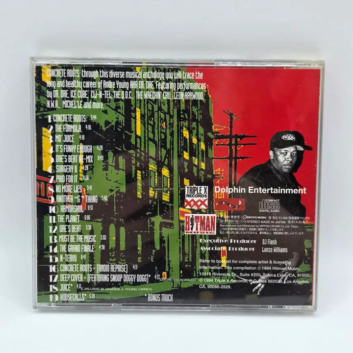 [BUNJANG] Dr. Dre Concrete Roots Japanese Edition CD / MUSIC 닥터 드레(Dr.Dre) CONCRETE ROOTS 해외앨범 일본앨범 (A202)