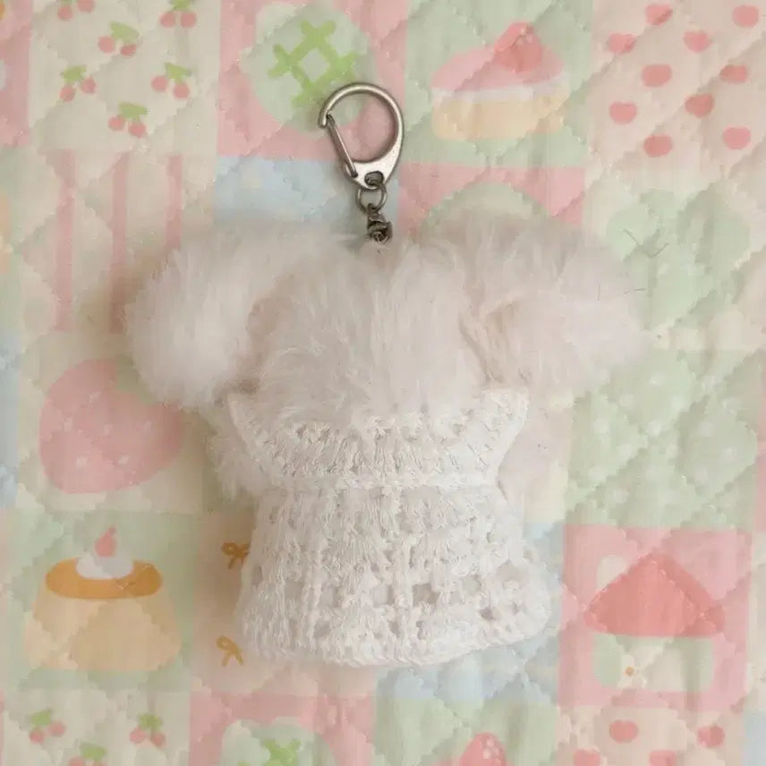 [BUNJANG] Moru (x) Plushie Keyring - Dog &amp; Rabbit / (모루x) 소품샵 강아지 토끼 봉제 인형 키링