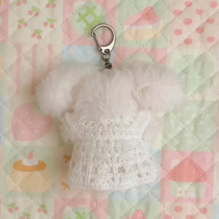 [BUNJANG] Moru (x) Plushie Keyring - Dog &amp; Rabbit / (모루x) 소품샵 강아지 토끼 봉제 인형 키링