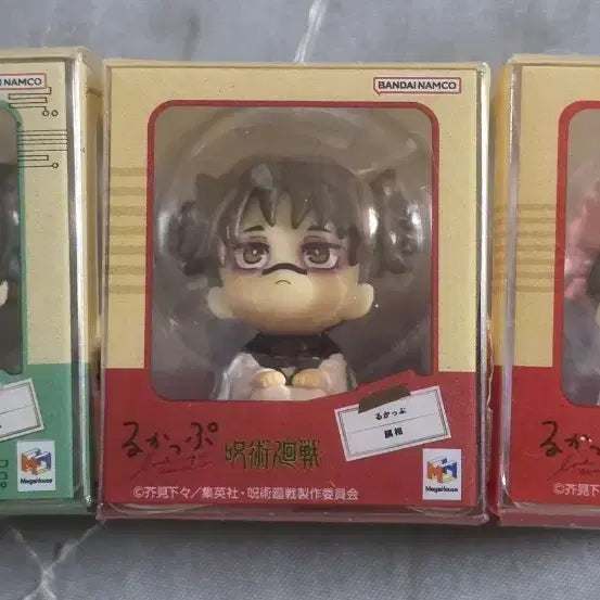 [BUNJANG] Jujutsu Kaisen Mini Look-up Version Figure 3-Piece Set / 주술회전 미니룩업버젼 피규어 3종 세트