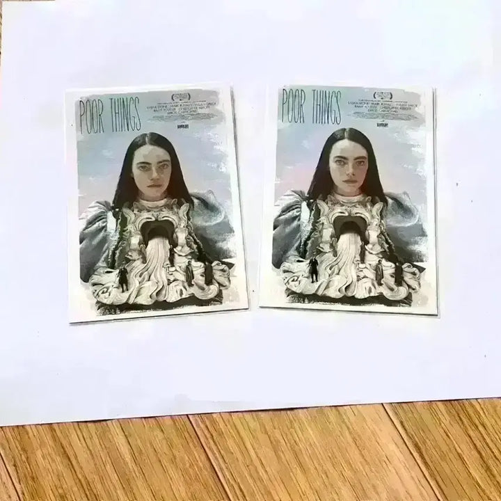 [BUNJANG] Poor Things Original Ticket Art Card Poster Set / 가여운것들 오리지널티켓 아트카드 포스터 요르고스란티모스 엠마스톤영화 오티