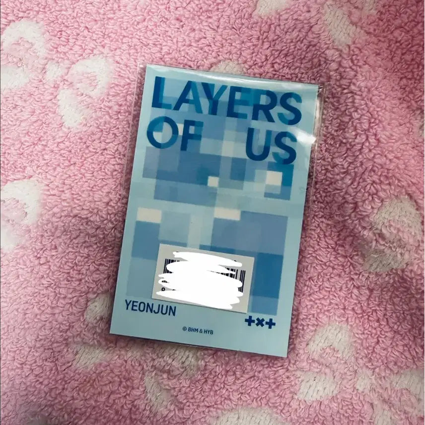 BUNJANG] TXT Yeonjun Photocard Layers of Us Special Gift / 투바투