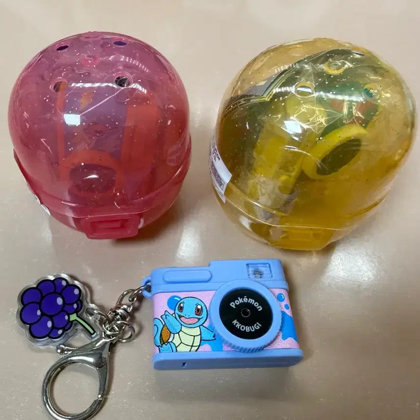 [BUNJANG] Pokemon Camera Charm Collection Gacha Squirtle, Charmander, Rotom / 포켓몬 카메라 키링 컬렉션 가챠 꼬부기 파이리 로토무