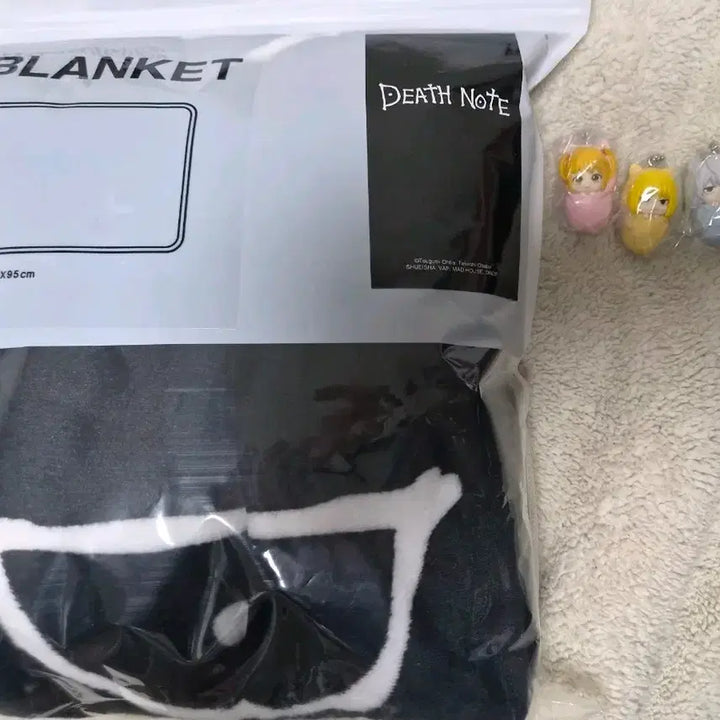 [BUNJANG] Death Note SPAO Collaboration Goods Blanket + Baby Carrier Gacha Kira, Near, Mello 3 Types / 더 이상 인하X) 데스노트 스파오 콜라보 굿즈 담요 + 포대기 가챠 미사 니아 멜로 3종