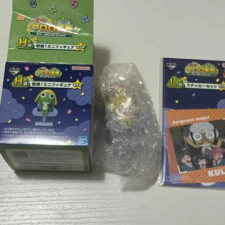 [BUNJANG] Keroro Gunso Kururu Mini Figure / 케로로 제일복권 H상 쿠루루 미니 피규어(L상 스티커 포함)
