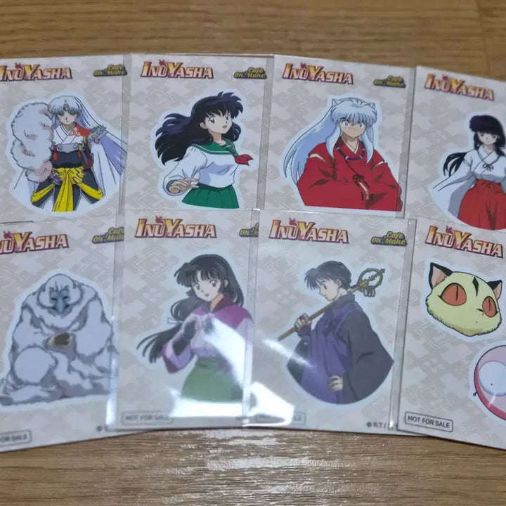 [BUNJANG] Inuyasha Popup Cafe Collaboration Exclusive Sticker Set / 이누야샤 팝업 콜라보카페 특전 스티커