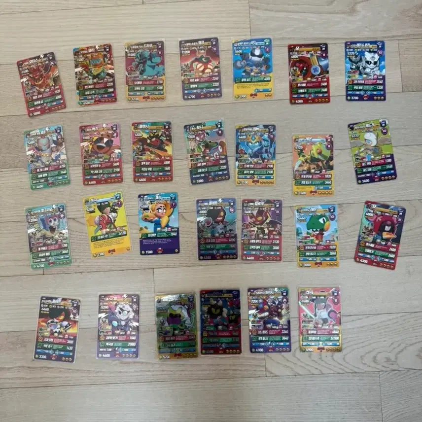 [BUNJANG] Brawl Stars Card &amp; Figure Bundle Set / 브롤스타즈 카드.피규어 일괄 판매
