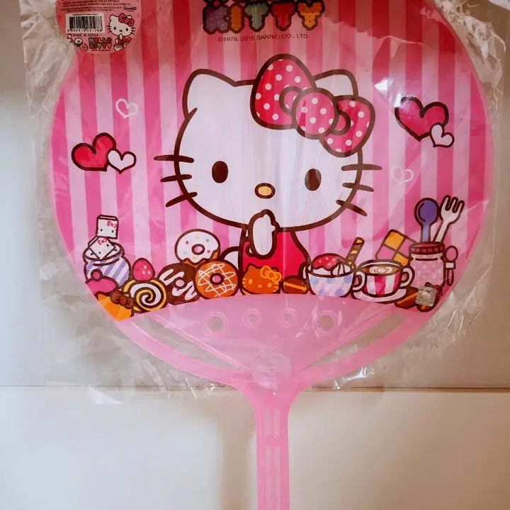 [BUNJANG] Rare Hello Kitty Large Fan / [고전문구] 희귀 헬로키티 왕부채 대왕부채