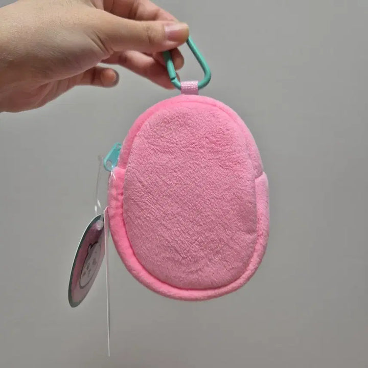 [BUNJANG] Chiikawa Face Clear Mini Pouch Pink / 오늘까지특가)먼작귀 페이스 클리어 미니 파우치 _치이카와