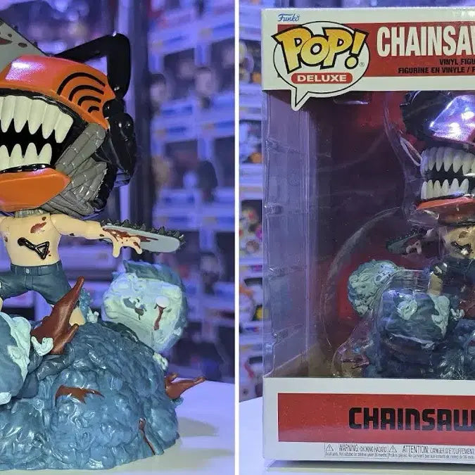[BUNJANG] Chainsaw Man Funko Pop Deluxe Figure / Funko Pop Deluxe 체인소우맨 펀코팝 딜럭스 피규어