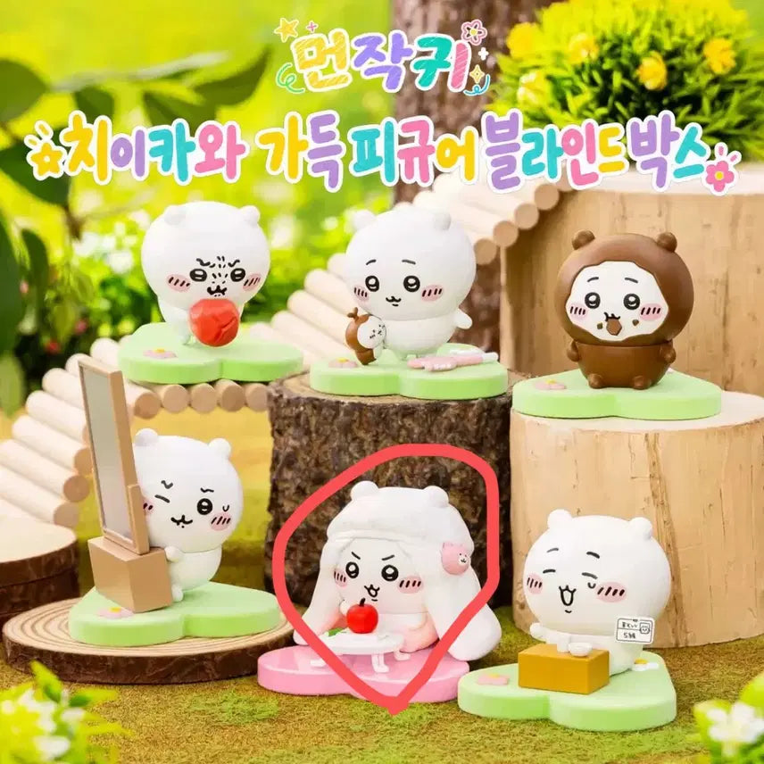 [BUNJANG] Chikawa "Summertime Picnic" Figure - Fortune Teller Version (Sealed) / 미개봉 먼작키 치이카와 가득피규어 점술가