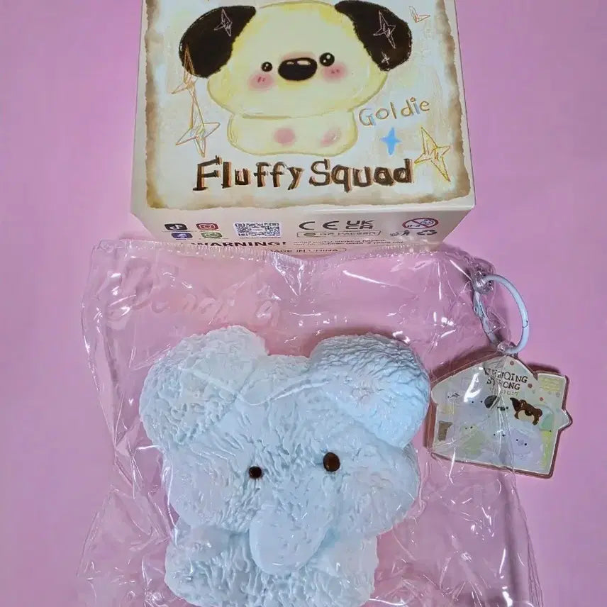 [BUNJANG] Fluffy Squad Toy / 웬칭)wenqing 새상품 ^ 코끼리