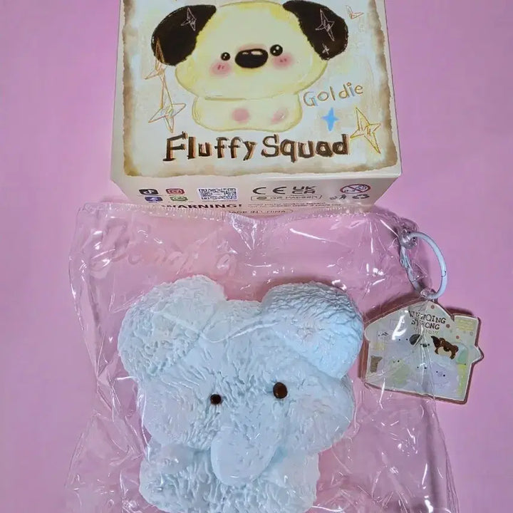 [BUNJANG] Fluffy Squad Toy / 웬칭)wenqing  ^ 코끼리