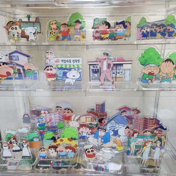 [BUNJANG] Crayon Shin-chan Acrylic Stand Set (16 Types) / 크레용신짱 아크릴 스탠드 16종