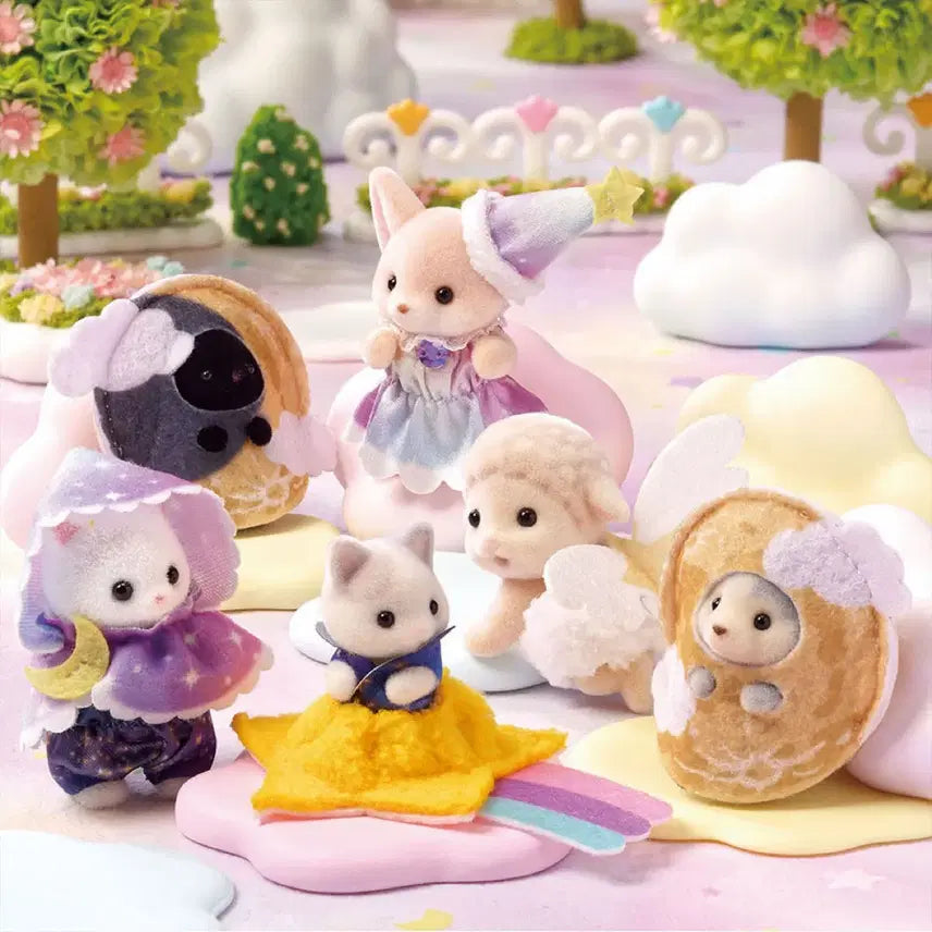 [BUNJANG] Sylvanian Families Milky Way Black Cat Collection / 실바니안 두근두근 컬렉션 밀키웨이 까만고양이