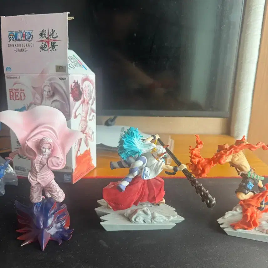[BUNJANG] One Piece Figure 3-Figure Set (Yamato, Shanks, Ace) / 원피스 피규어 3종 세트 판매합니다