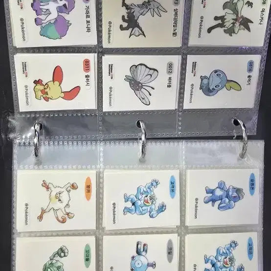 [BUNJANG] Pokemon Stickers (83 pcs) / 포켓몬스터 띠부띠부씰 83개