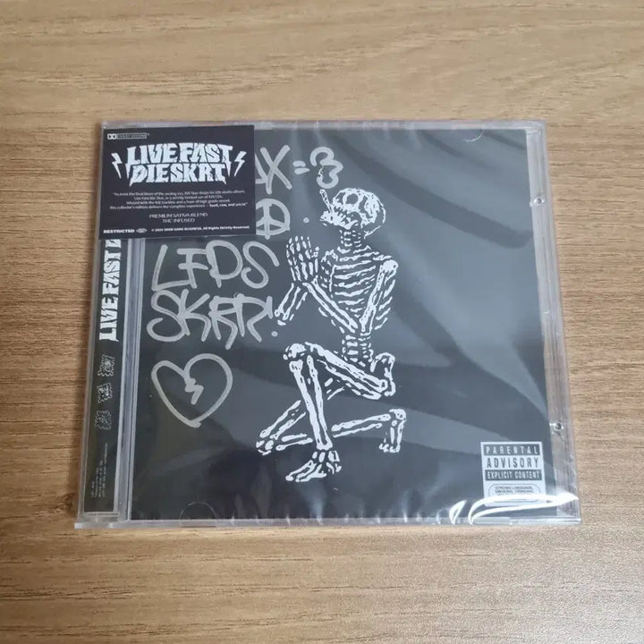 [BUNJANG] Bill Stacks LIVE FAST DIE SKRT Autographed CD (Sealed) / 미개봉) 빌스택스 LIVE FAST DIE SKRT 사인 CD