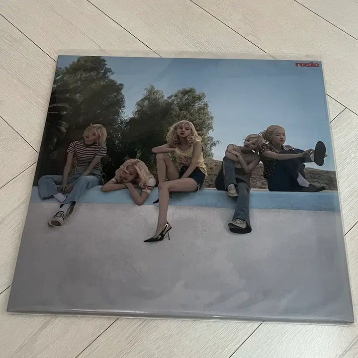 [BUNJANG] Rosé LP Band Cover Pink / 로제 LP rosie band cover 핑크