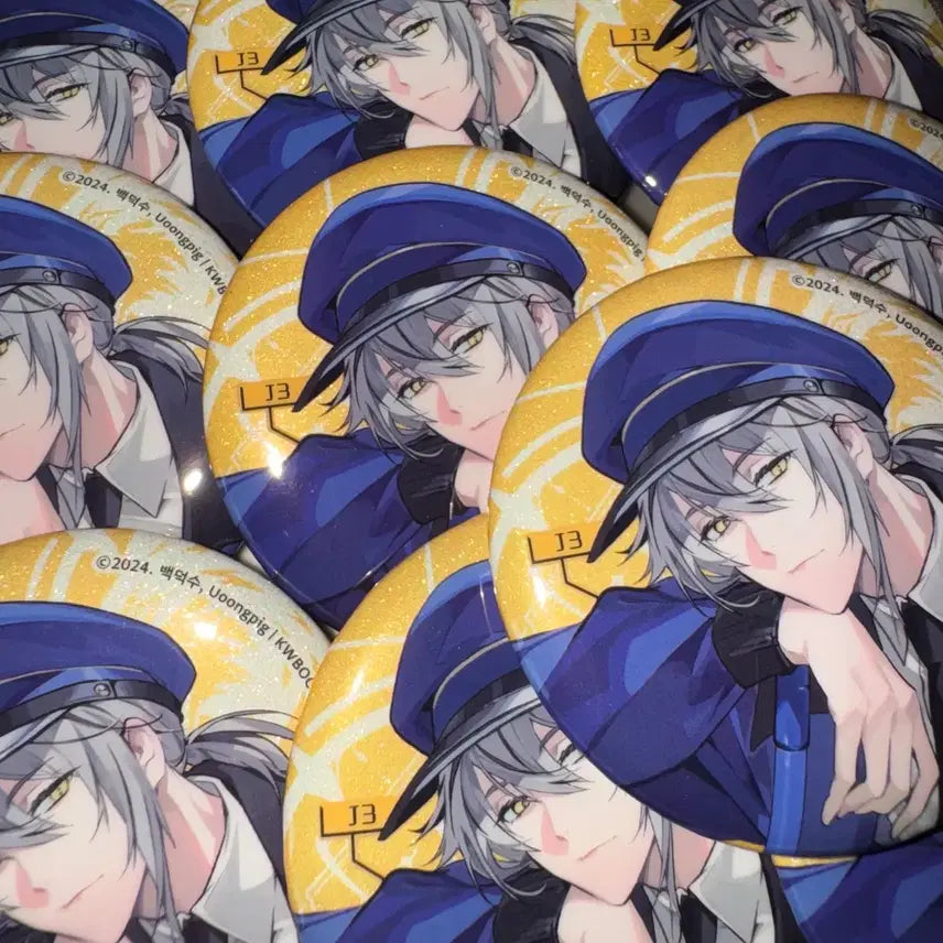 [BUNJANG] Gaedam Chu-Geun J3 Can Badge Set / 괴담출근 괴출 j3 캔뱃지 10점