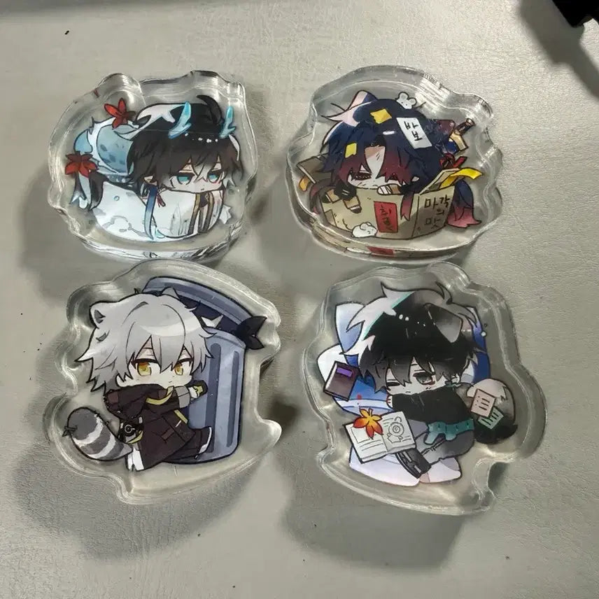 [BUNJANG] Honkai: Star Rail Characters Acrylic Stands Bundle / 스타레일 카일루스 단항 블레이드 코롯토 일괄판매