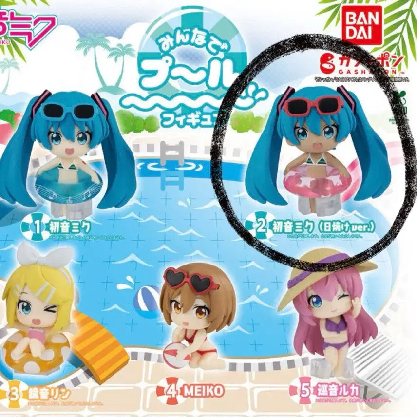 [BUNJANG] Hatsune Miku Swimsuit Figure (Tanning Version) / 하츠네 미쿠 수영복 피규어 태닝버전