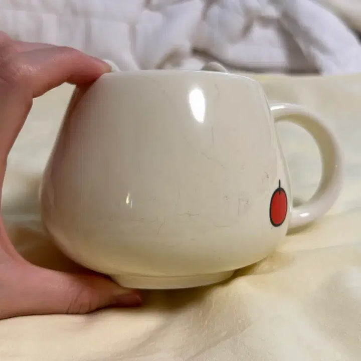 [BUNJANG] Vintage Capybara Face Mug Cup Cream / 9/20까지4.5에서 3.8할인)고전 카피바라상 얼굴 머그컵  크림