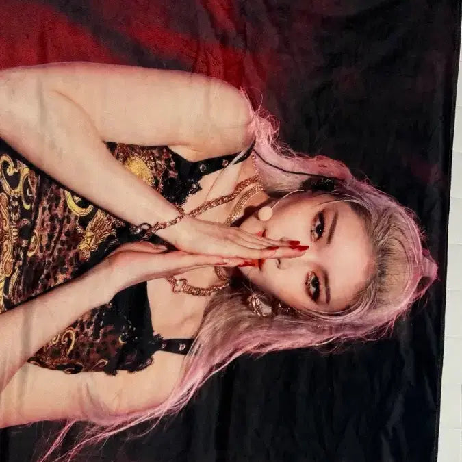 [BUNJANG] Chungha Red Chungyo Blanket / 청하 담요 레드청요