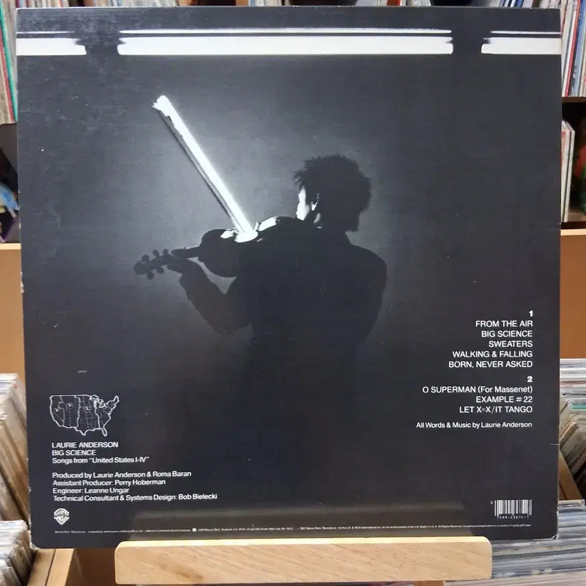 [BUNJANG] Laurie Anderson BIG SCIENCE Original LP Mint Condition / 민트급 오리지널 로리 앤더슨 BIG SCIENCE LP 할인
